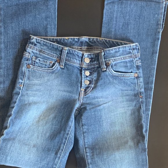 WOMENS - sz 24 CITIZENS OF HUMANITY Lex # 125 Exposed button fly slim bootcut - Picture 7 of 15